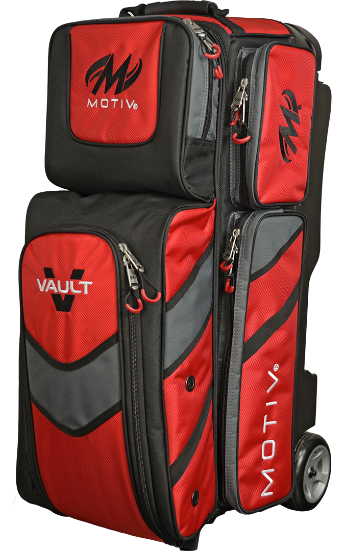 Vault 3-Ball Roller - Fire Red